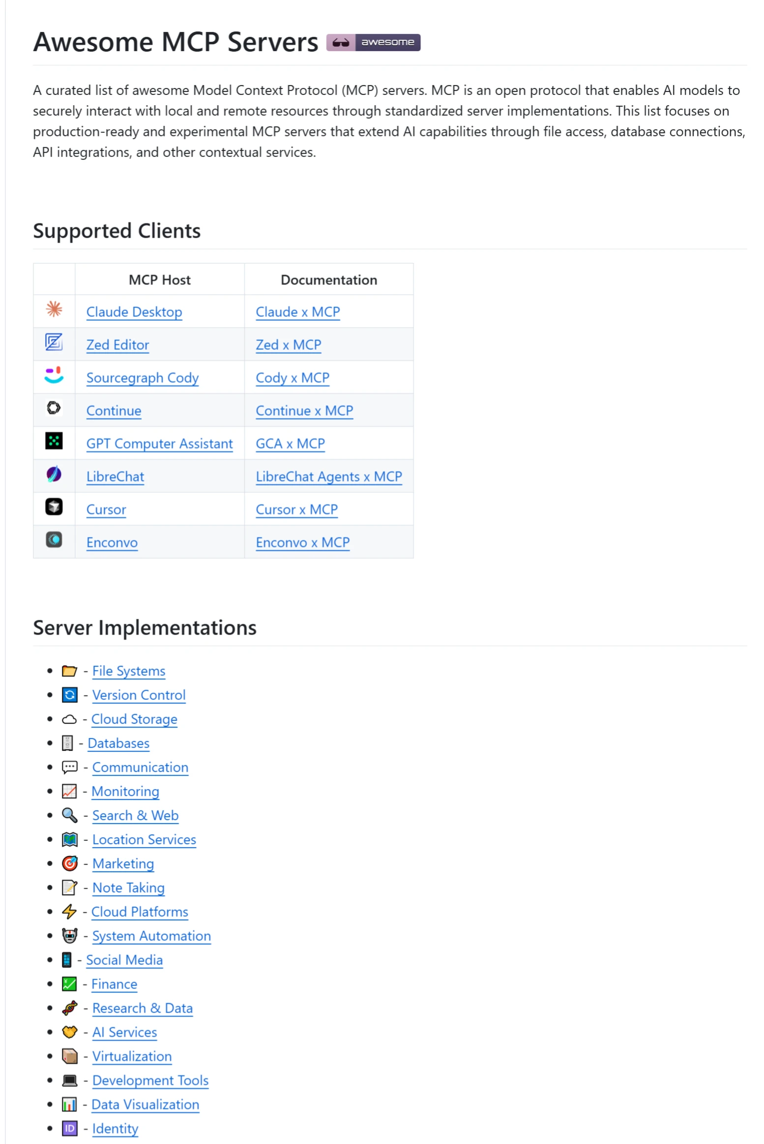 Awesome MCP Servers Awesome MCP Servers.webp