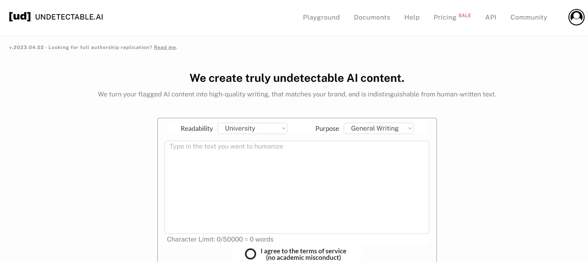 Undetectable AI(图1) undetectable-ai-1680545904.webp