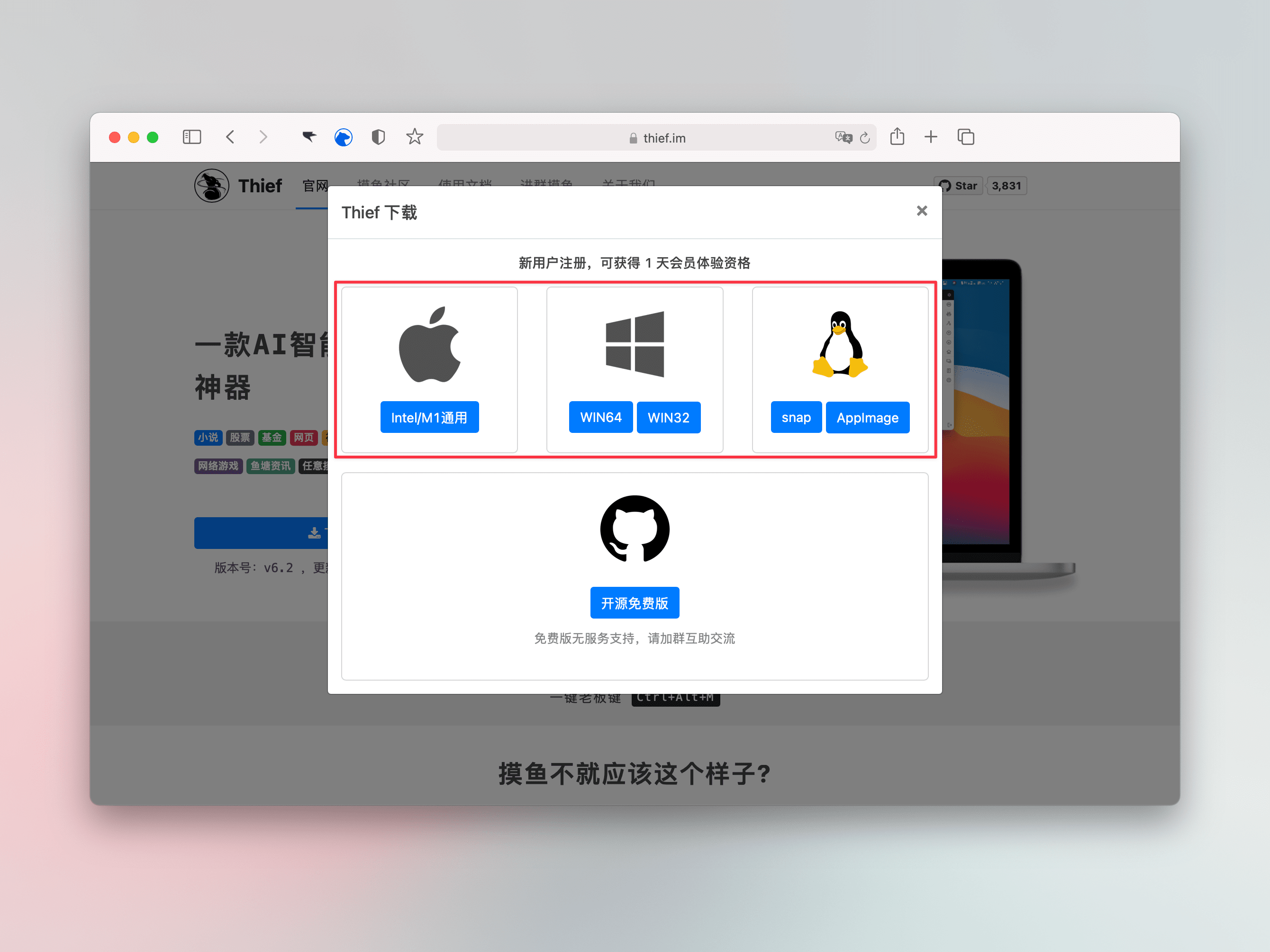 Thief摸鱼神器(图2) img