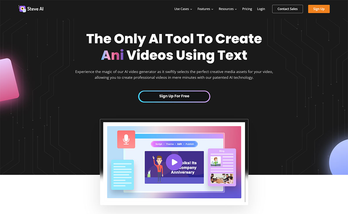 Steve AI(图1) AI-Tool-to-Create-Videos-using-Text_---www.steve.ai.jpg