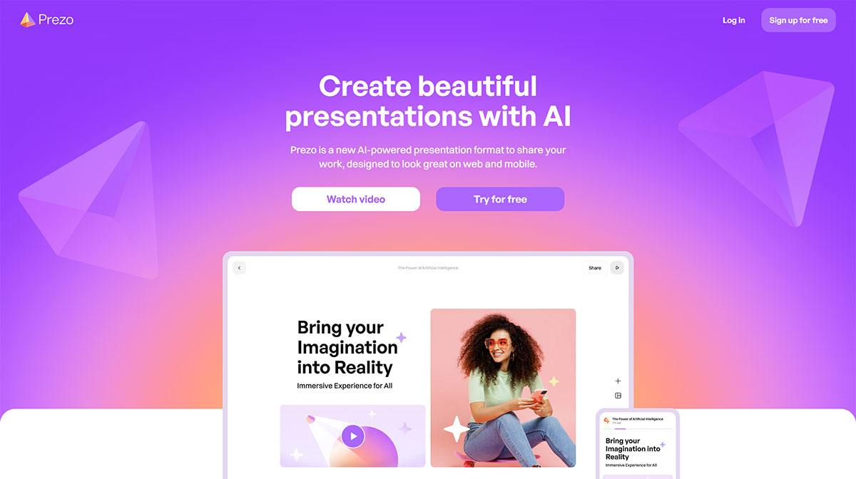Prezo(图1) AI-powered-presentations---Prezo---www.prezo.ai.jpg