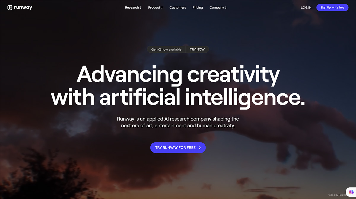 Runway(图1) Runway---Advancing-creativity-with-artificial-intelligence.---runwayml.jpg